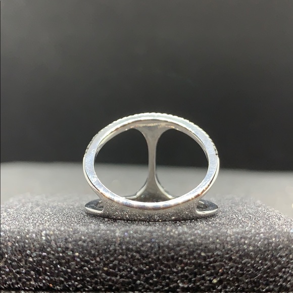 Carol Brodie Rarities 0.4ct Champagne SS Ring - Picture 7 of 8